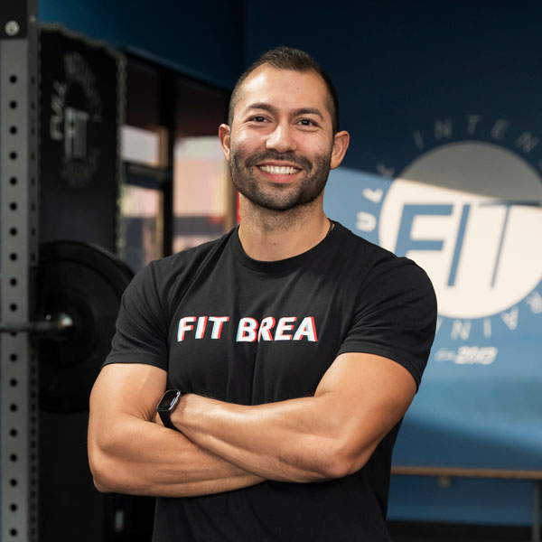 Andrew Arredondo, head of fitness coaches at FIT Brea