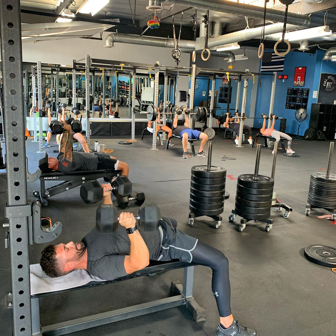 Experience group training at FIT Brea with a one day fit pass